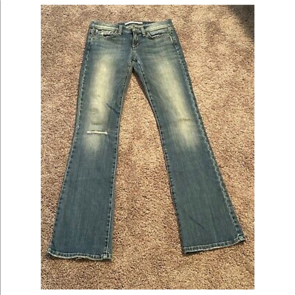 Joes Jeans Rocker Kylie WashDistressed Women Sz 25